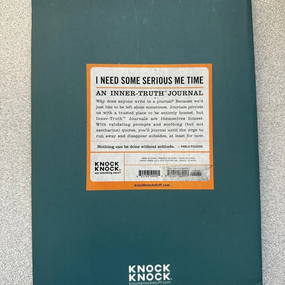 NWOT - I Need Some Serious Me Time Journal - Paperback
